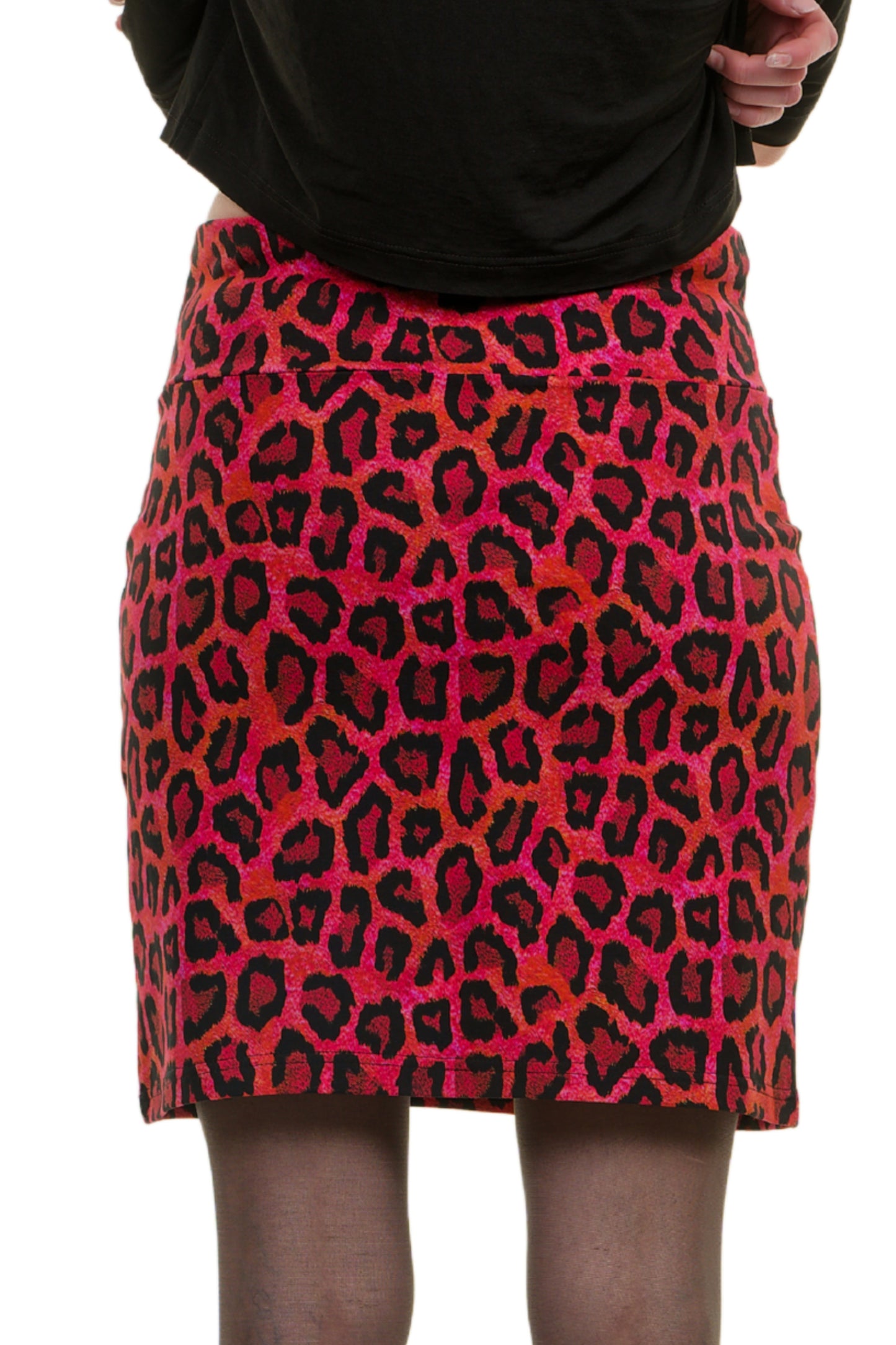 Mini skirt leo red