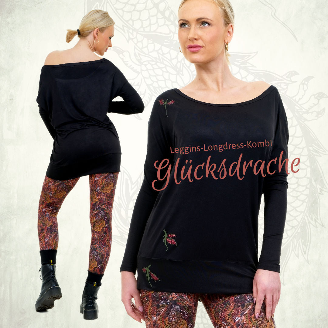 Drachen Leggings & Longdress Kombi Angebot