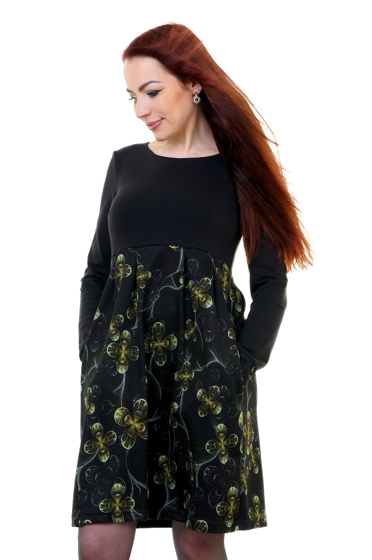 Schneeglöckchen Kleid electric flower