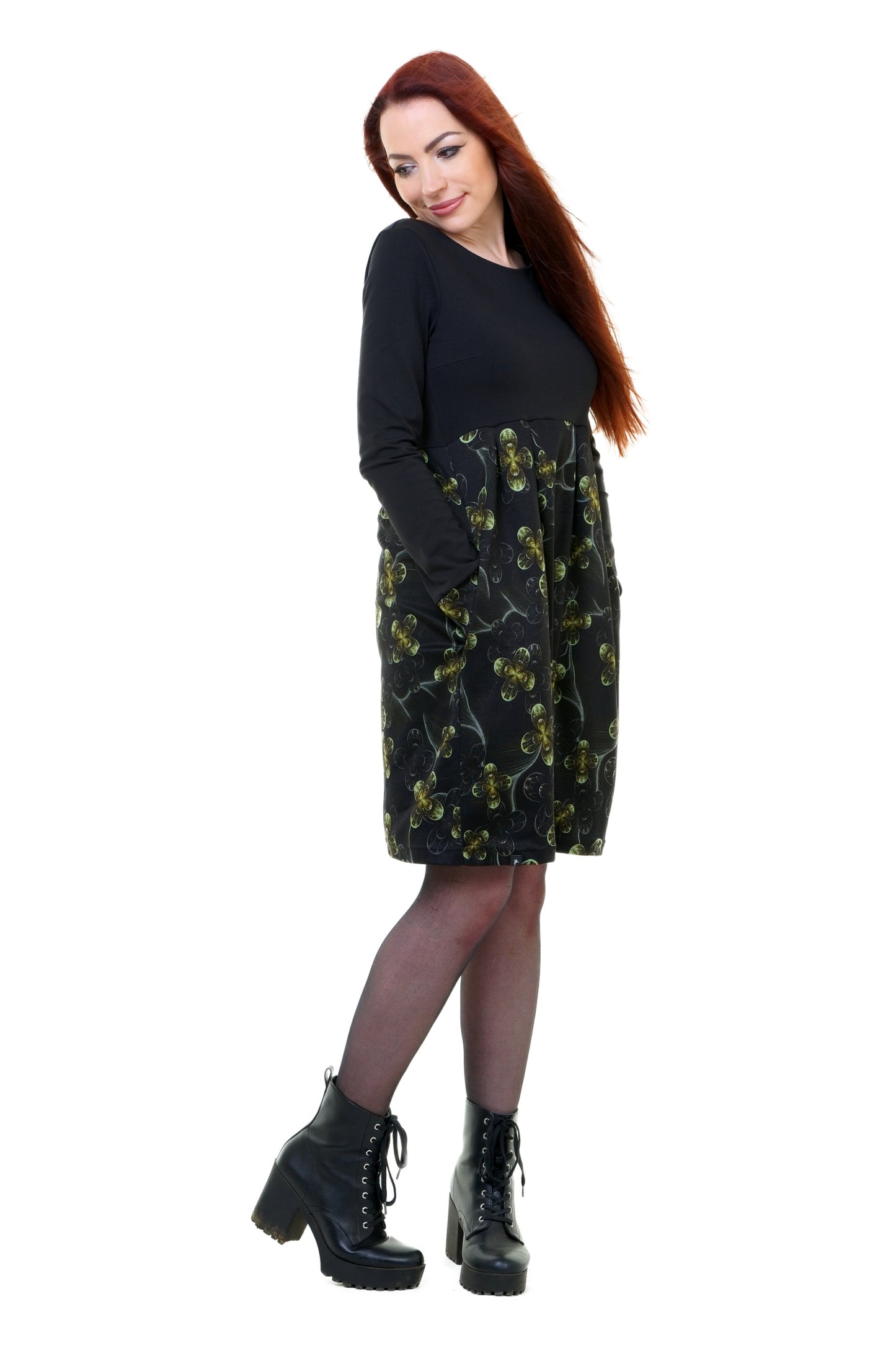 Schneeglöckchen Kleid electric flower