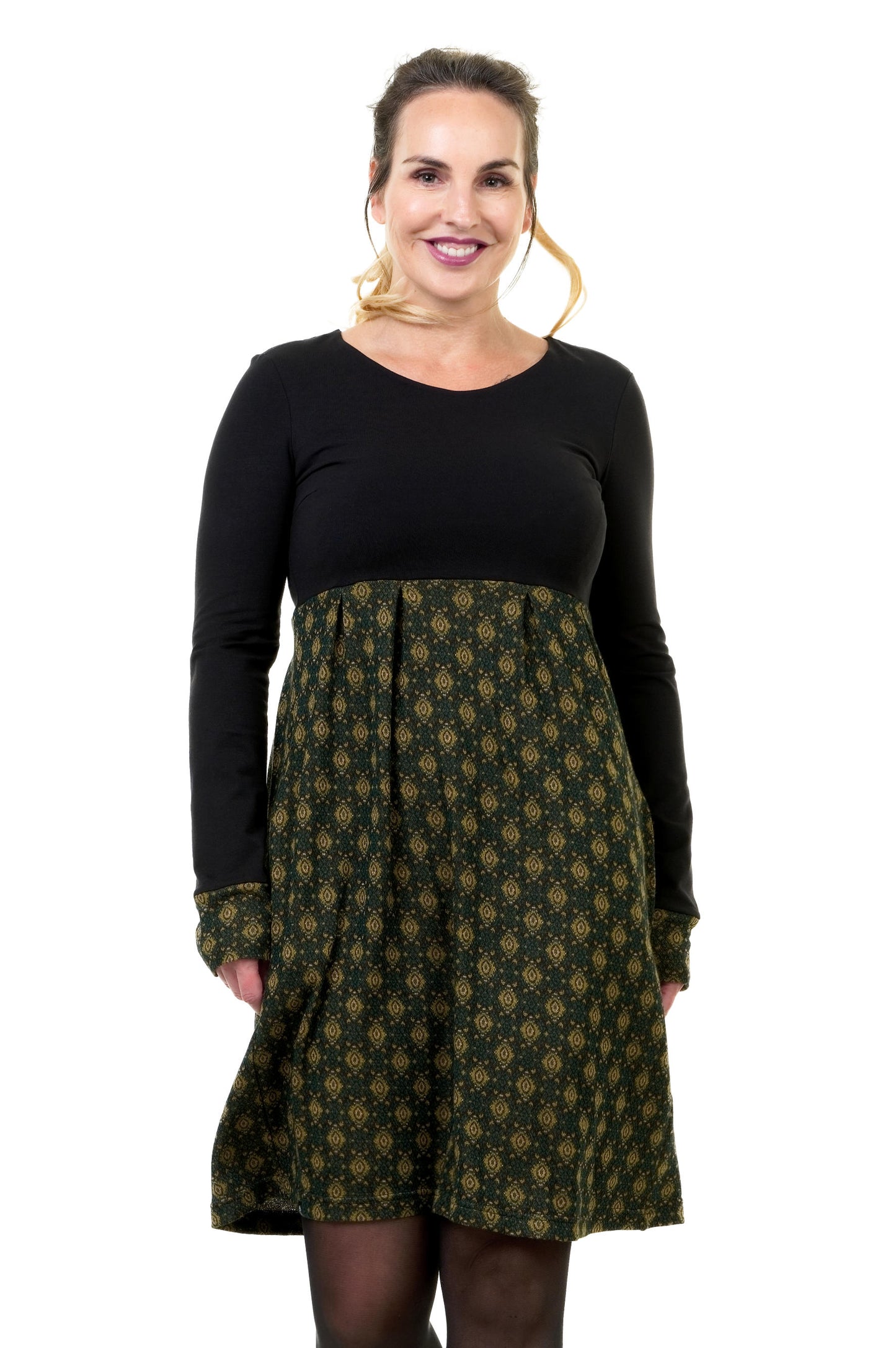 Schneeglöckchen Kleid Pfau