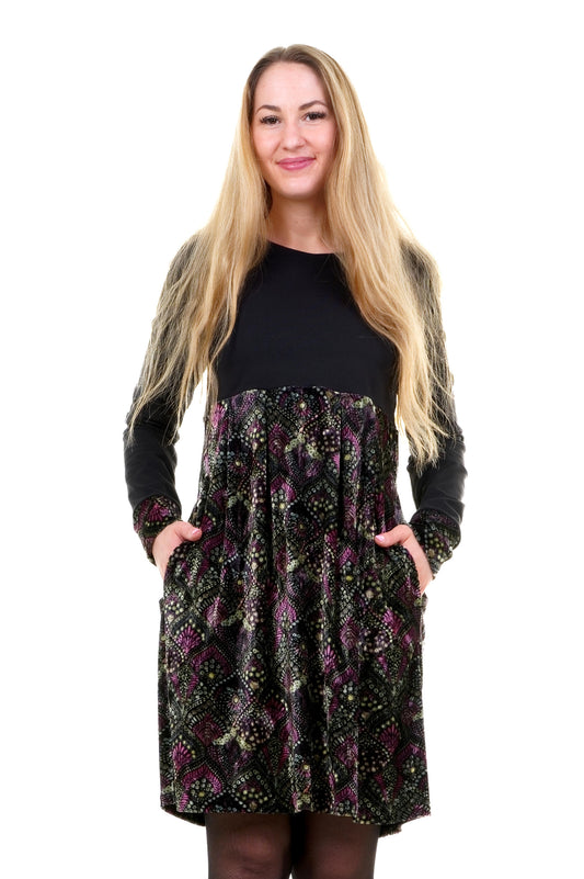 SALE Größe XS Schneeglöckchen Kleid velvet dreamland -