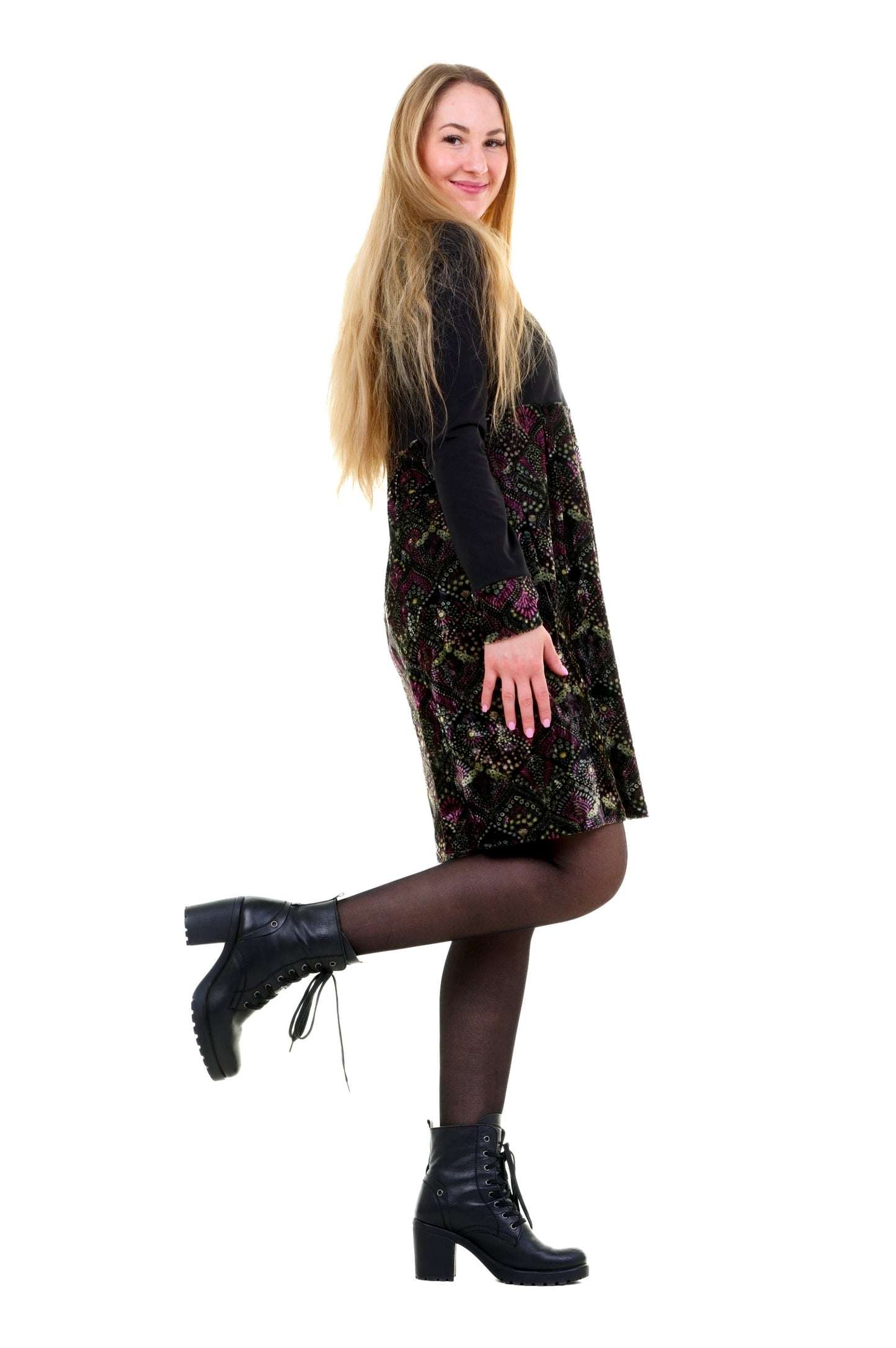Snowdrop dress velvet dream