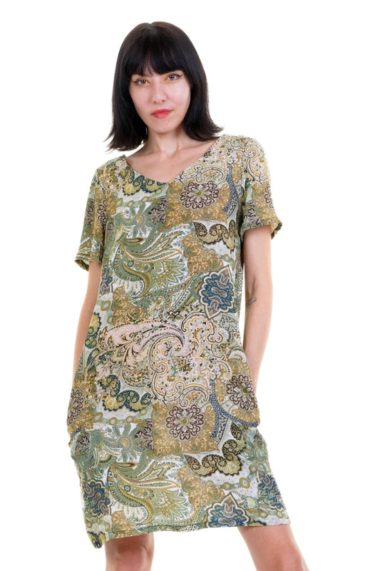 Webkleid Sommertraum Paisley