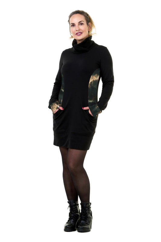 Sale Größe XS Wintertraum Kleid nebelwald alt