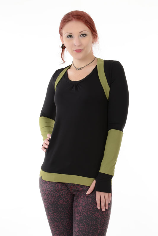 Bolero black green