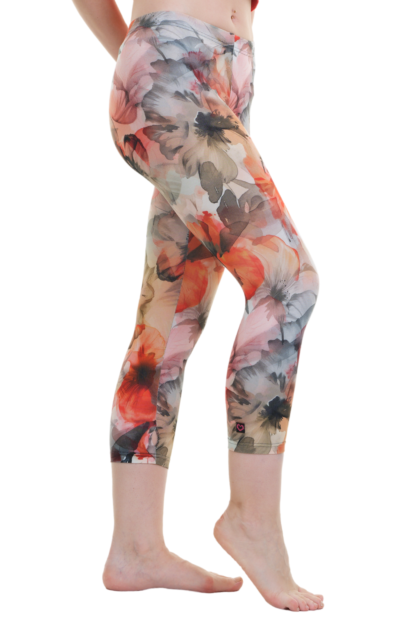 Capri Leggings Blütenhauch von LegginsLove, Ansicht 4