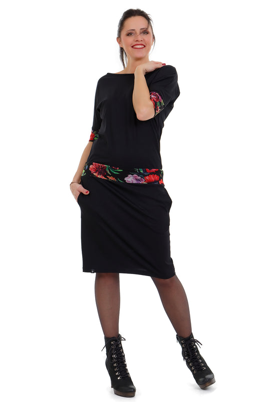 SALE Größe 3XL Fledermauskleid mystic Rose