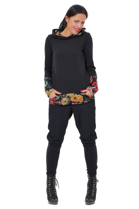 Hoodie Winter Magic Mystic Rose