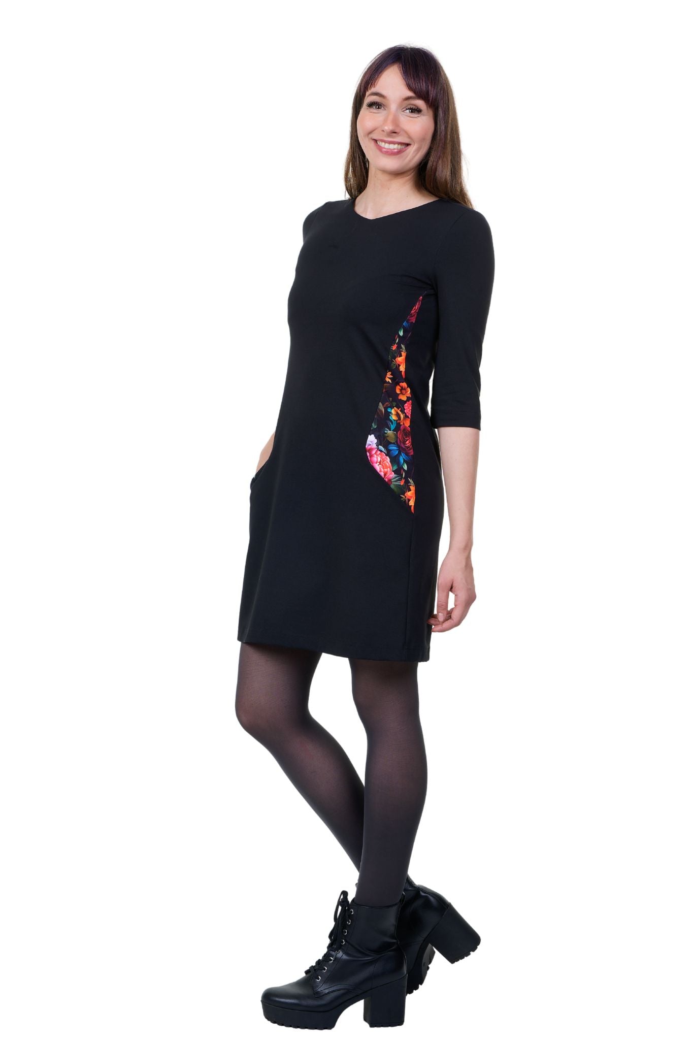 Katrinchen Kleid schwarz Nachtwiese