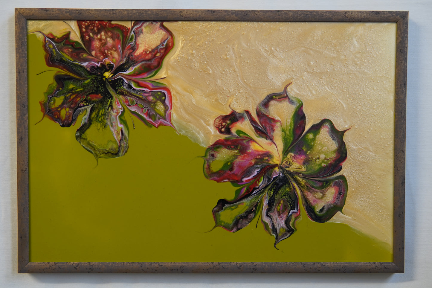 Bild „Goldblumen“