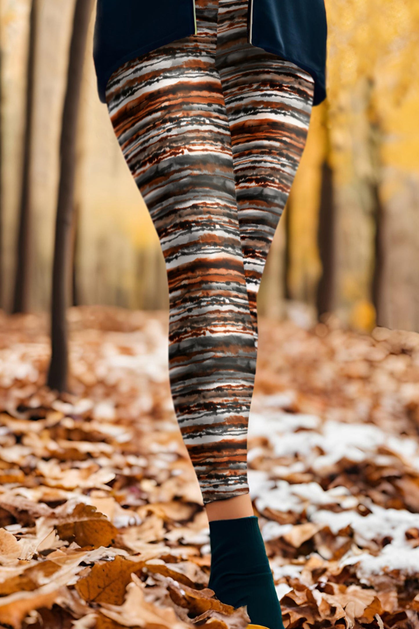 SALE Größe L Leggins batic stripes