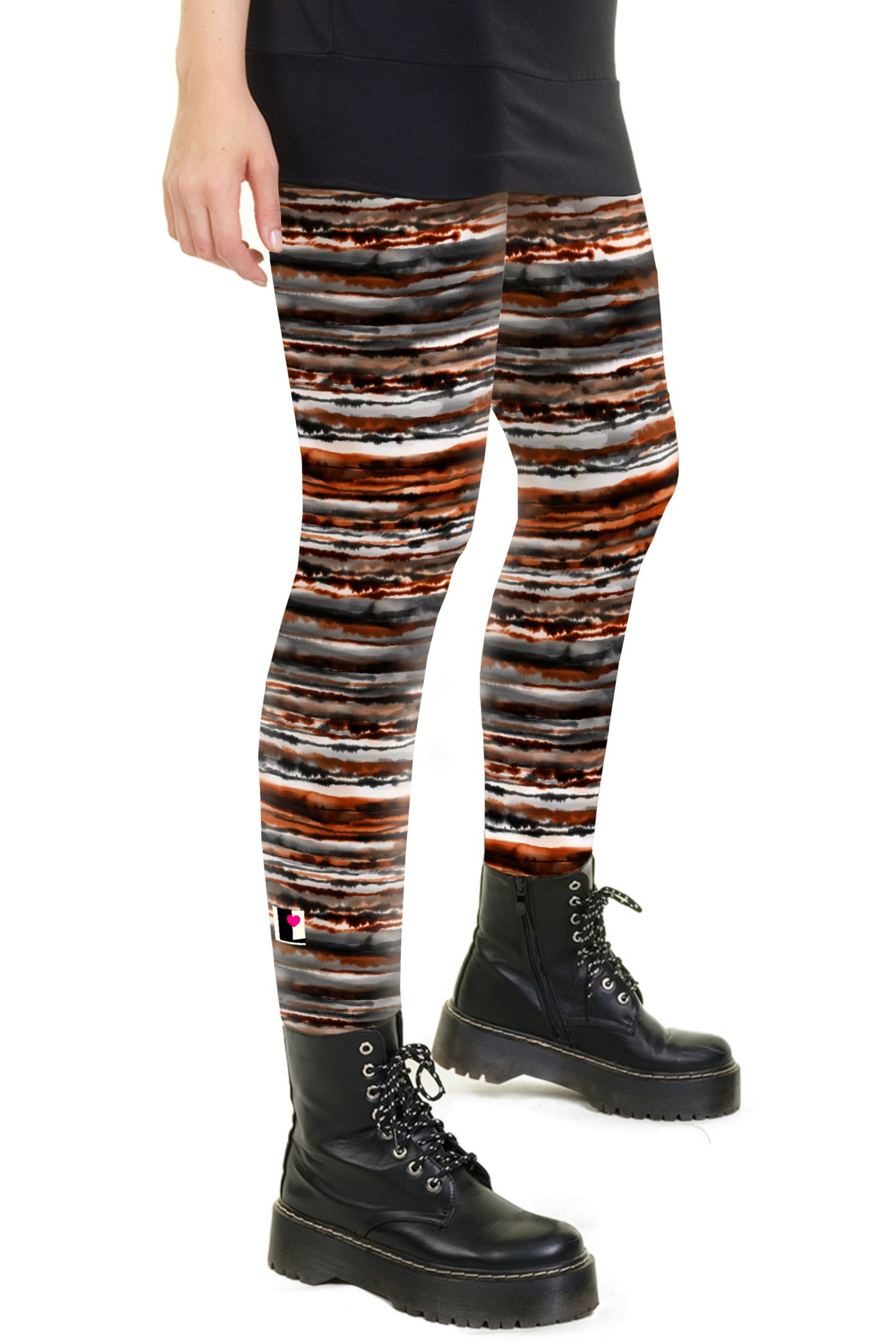 SALE Größe L Leggins batic stripes