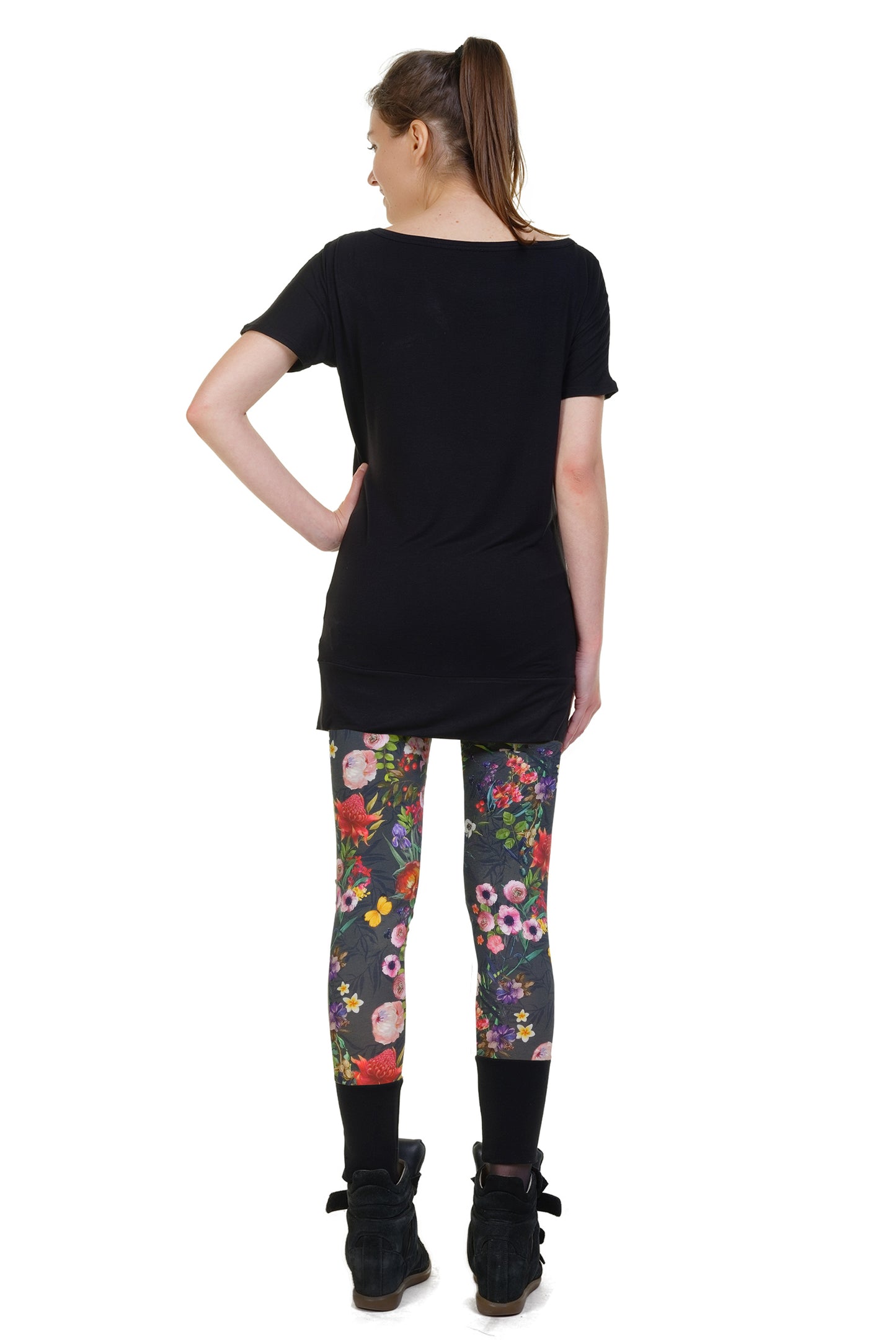 SALE Größe XS Shortdress Blumen rot