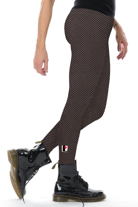 SALE Größe S Leggins Love Kastanie