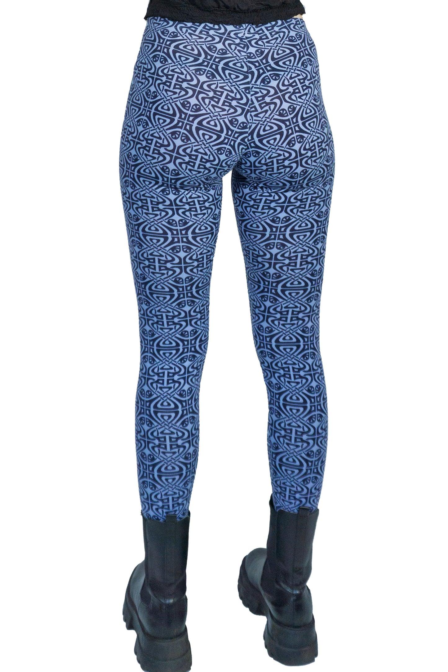 SALE Größe M Leggings art blue