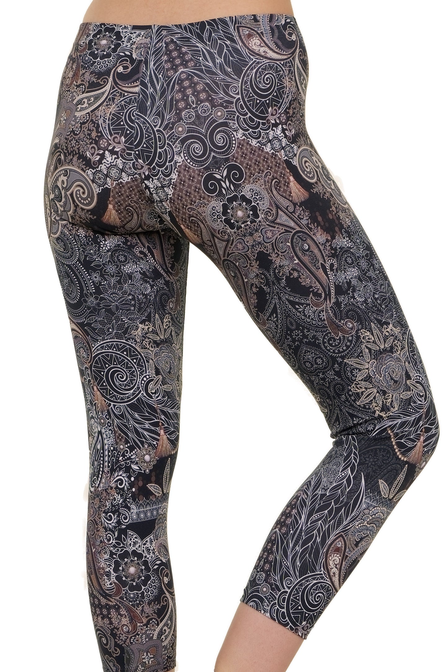 SALE Size S 3Elfen Leggings grunge blue