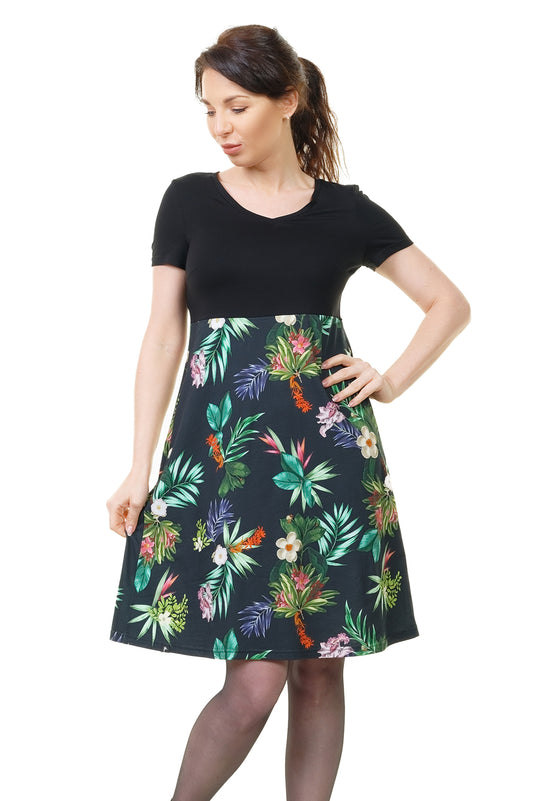 SALE Größe S Lilly Kleid schwarz Tropic