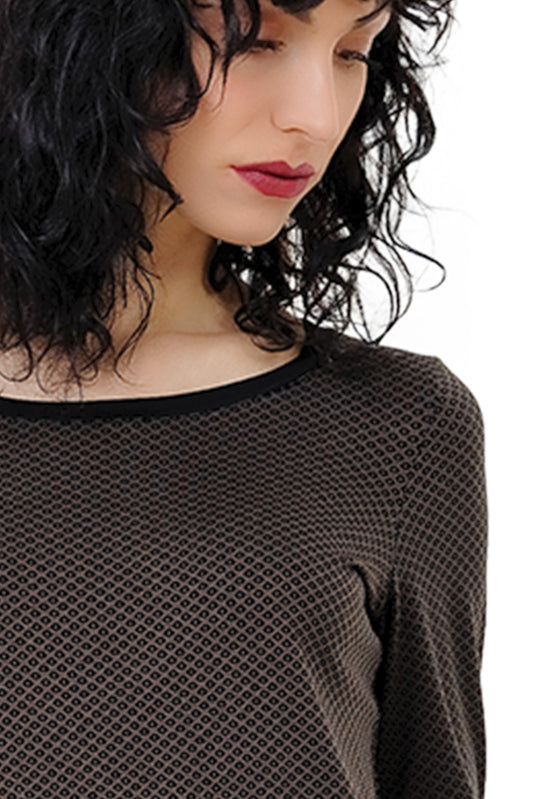 SALE Größe XS Longsleeve Leger kastanie