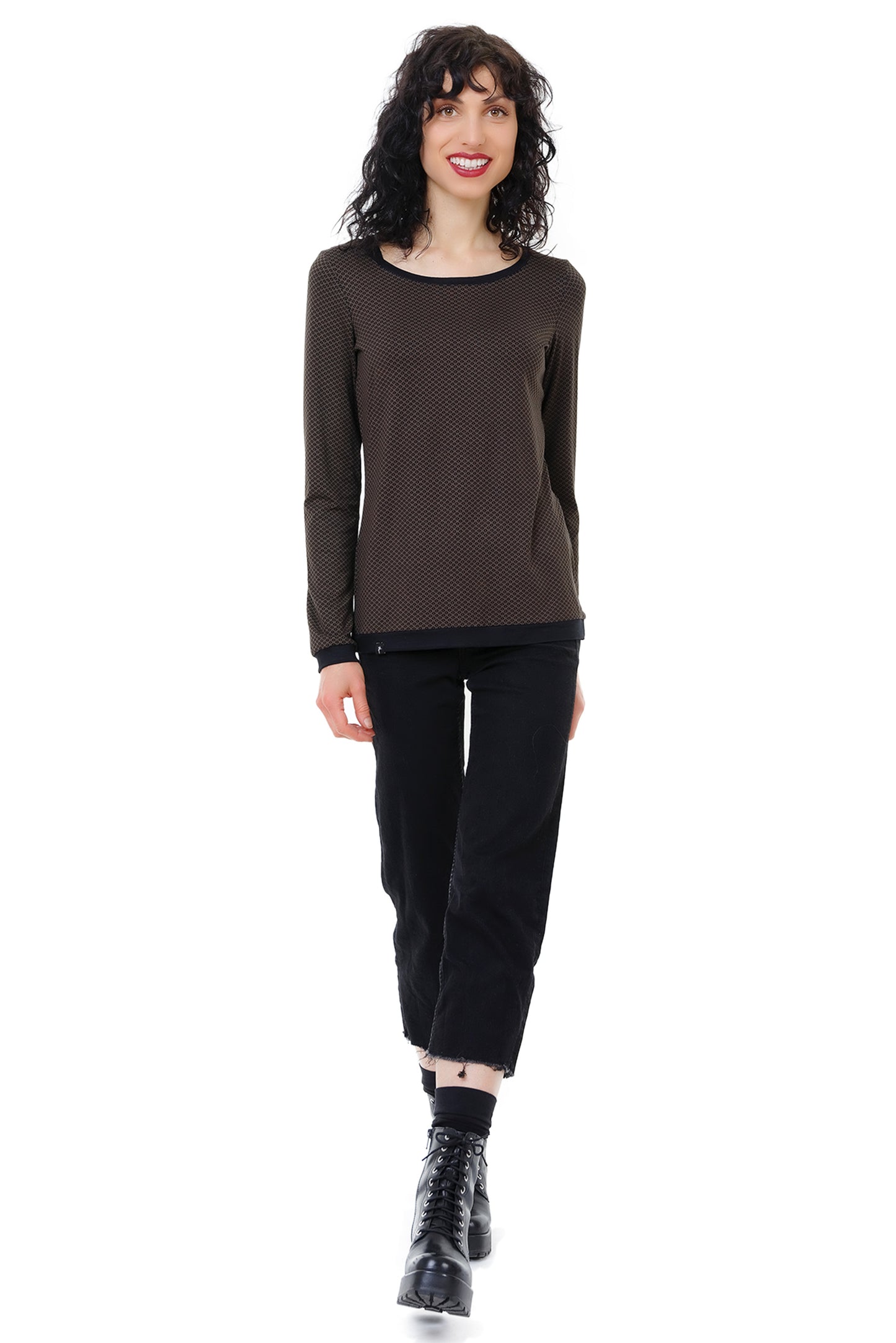 Longsleeve Leger Kastanie