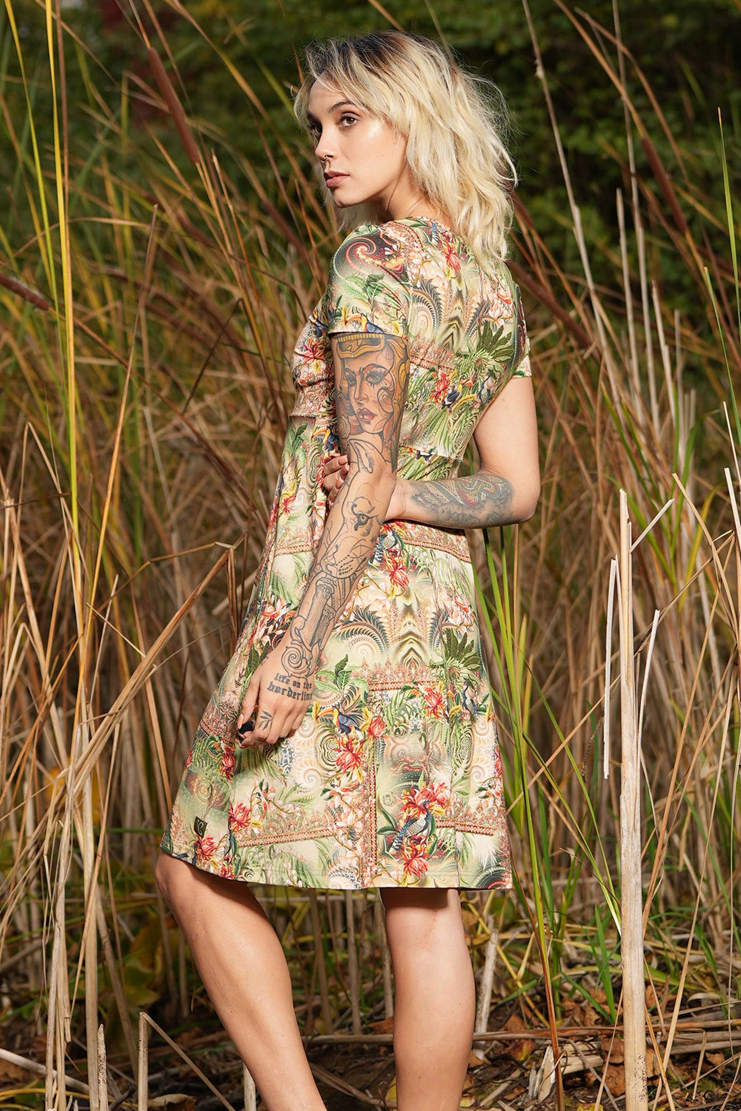 SALE Hippie Garden Sommerkleid -