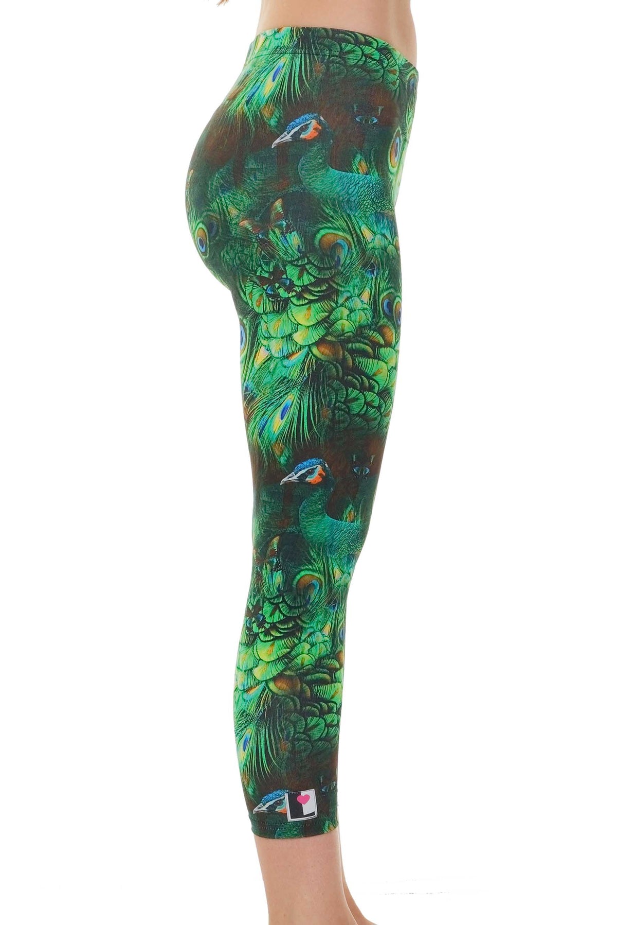 Leggings 3/4 pfau von LegginsLove, Ansicht 5