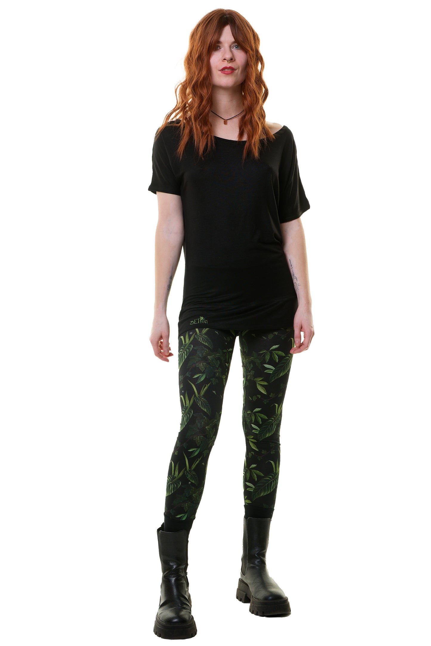 Leggings Viskose Blattzauber