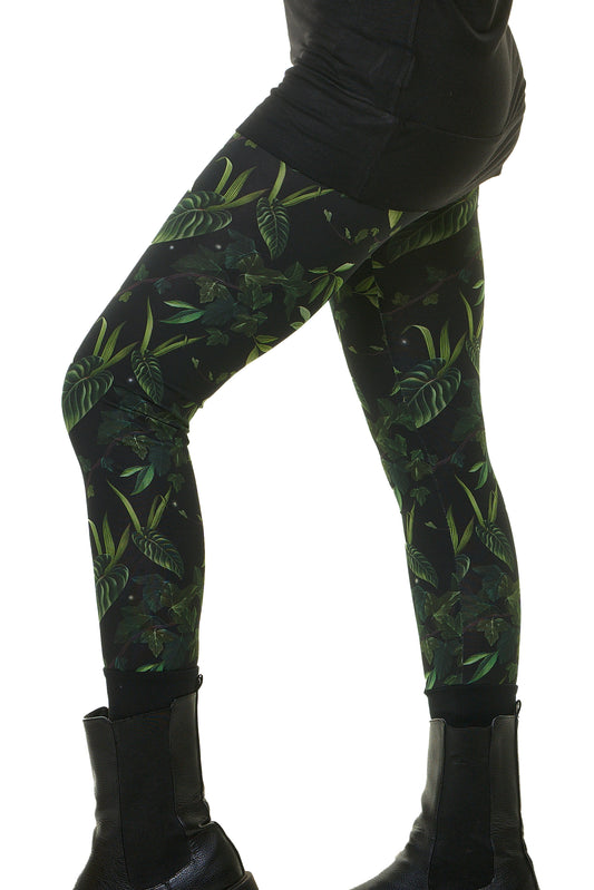 Leggings Viskose Blattzauber