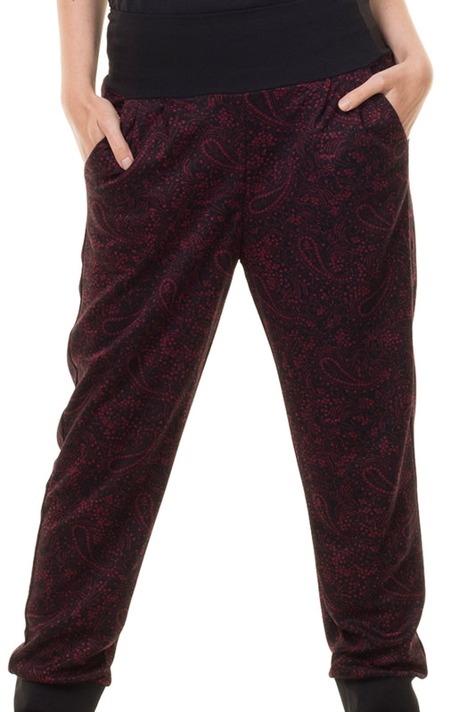 SALE Größe S Yoga Star Paisley rot
