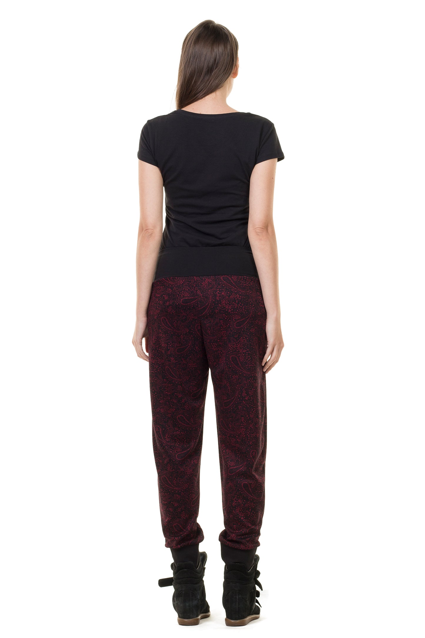 SALE Größe S Yoga Star Paisley rot