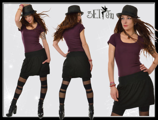 Schwarzer Ballonrock Mini: Dein Must-Have für einen verspielten Look