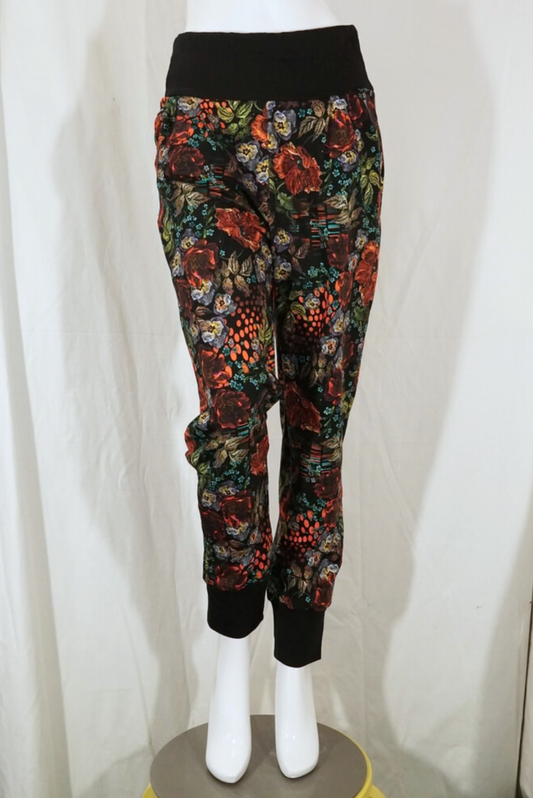 2. Hand  Leggings mit Blumen L