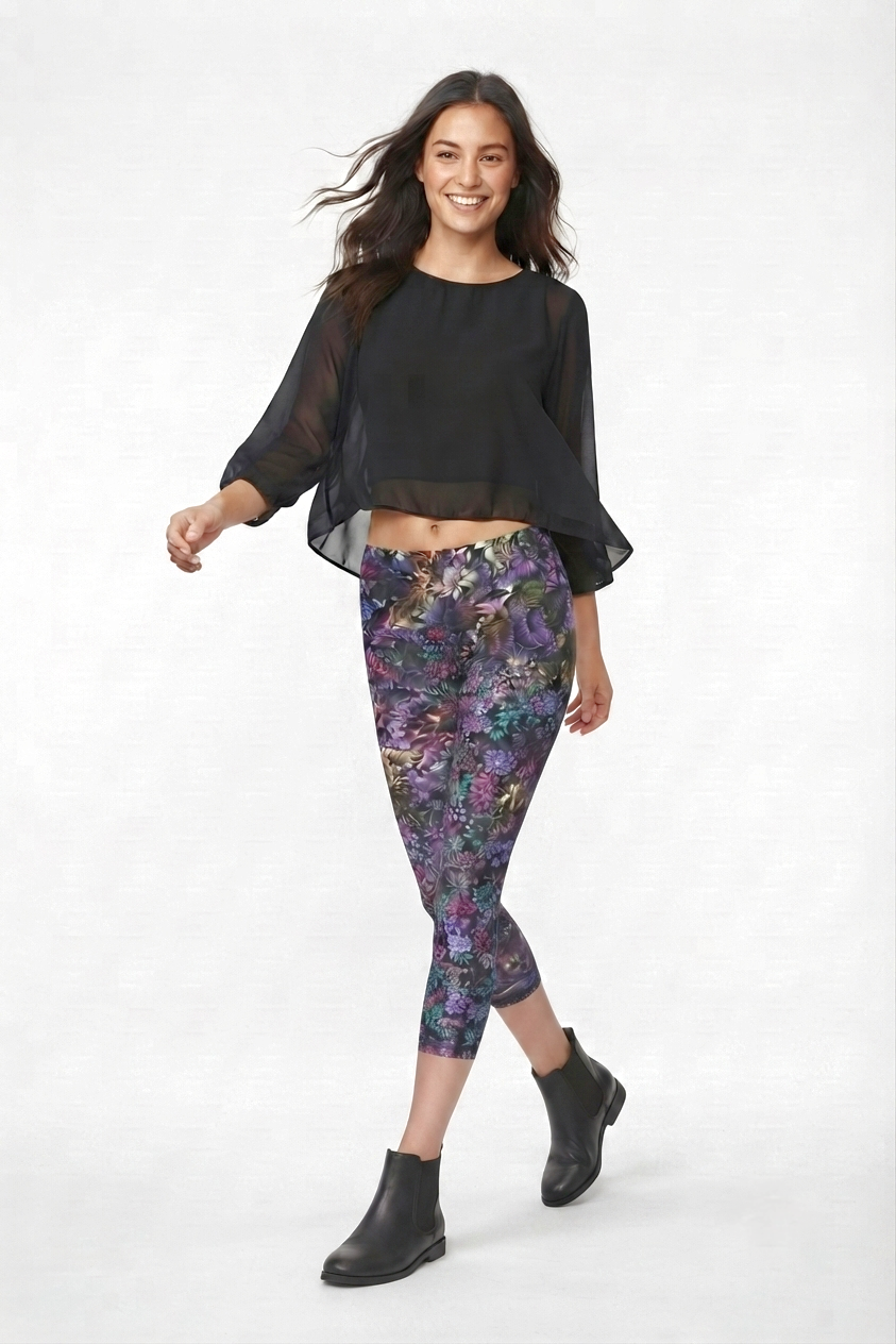 Capri Leggins velvet sunshine