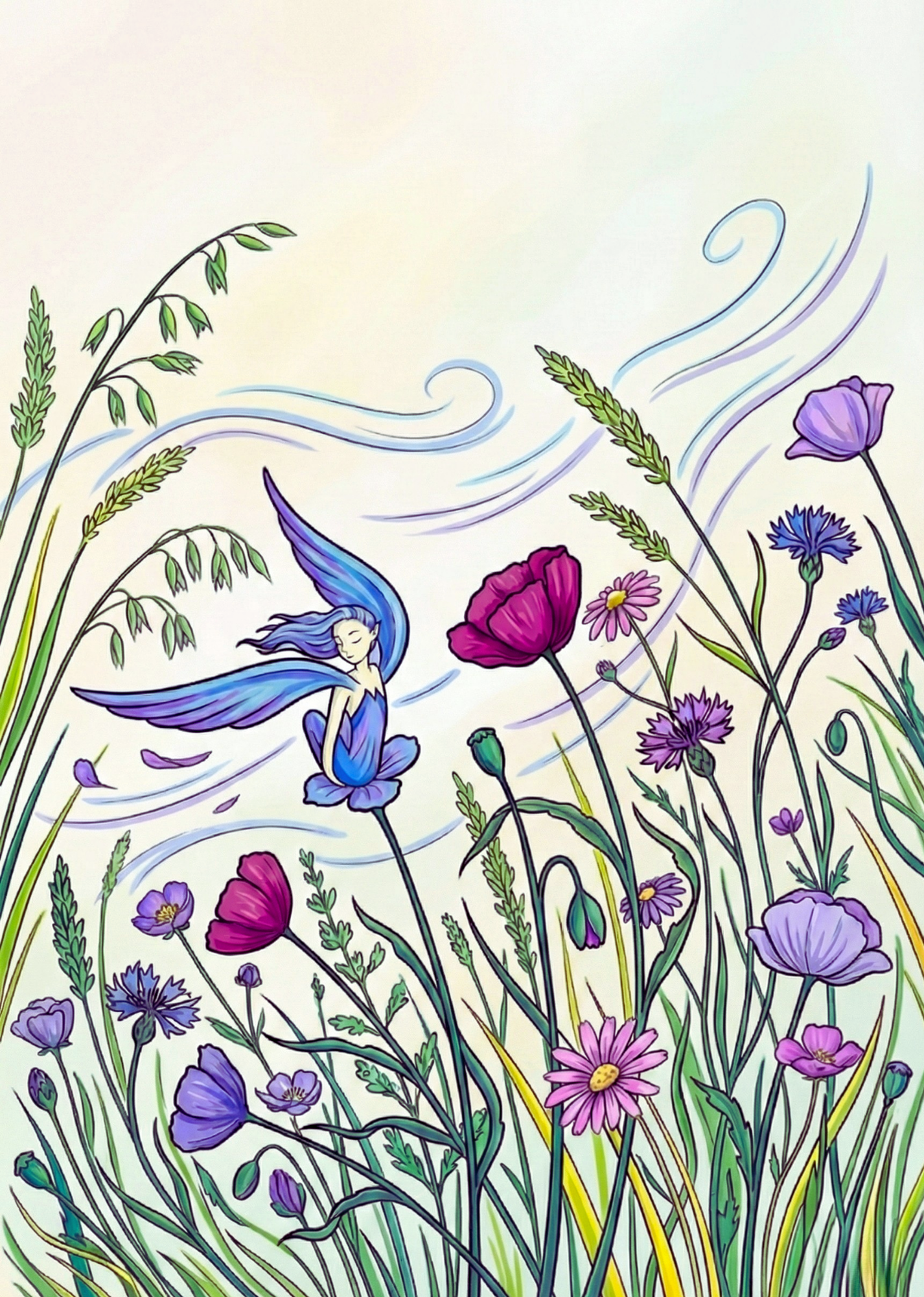 The Magical Elf Coloring Book (Digital Download)