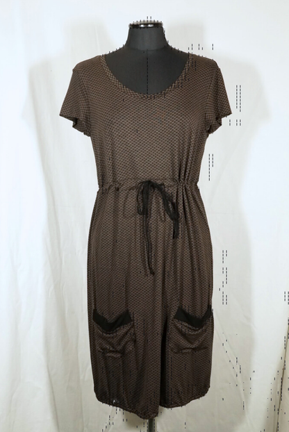 Kleid mit Taschen und Bund – Second Hand Einzelstück, Größe M