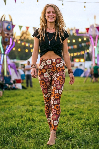 Cool Days Leggings Night Meadow