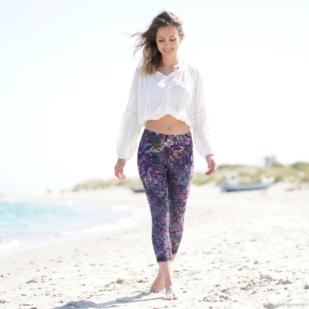 Capri Leggins velvet sunshine
