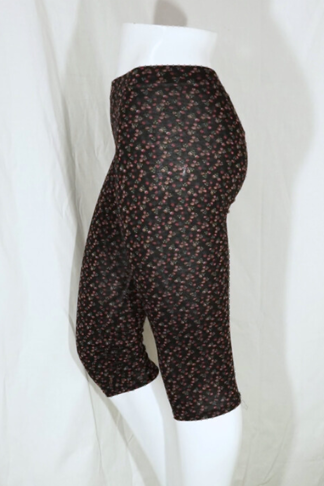 2. Hand Leggings mit Rosen XS