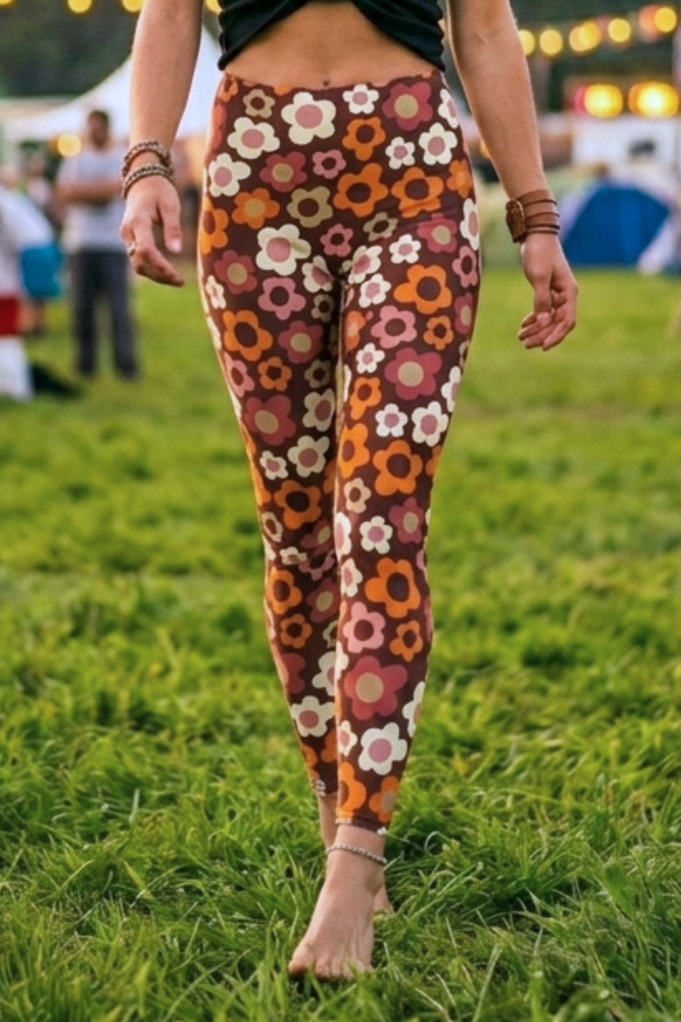 Cool Days Leggings Night Meadow