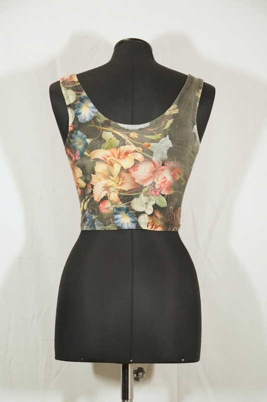 2nd hand size M leggings with squirrel print