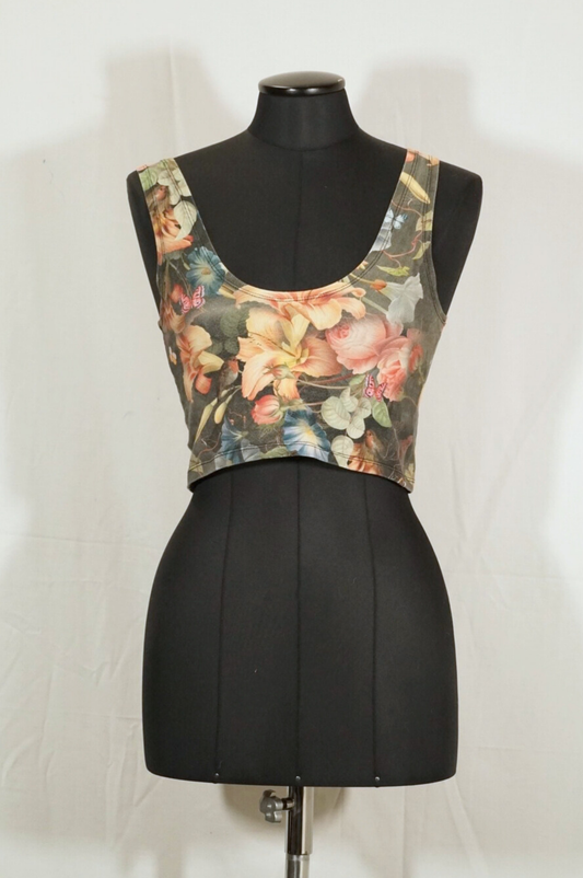 2nd hand size M leggings with squirrel print