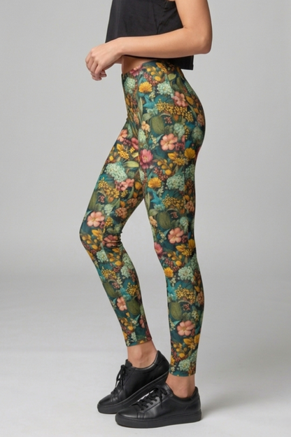 Leggings Blumenmeer