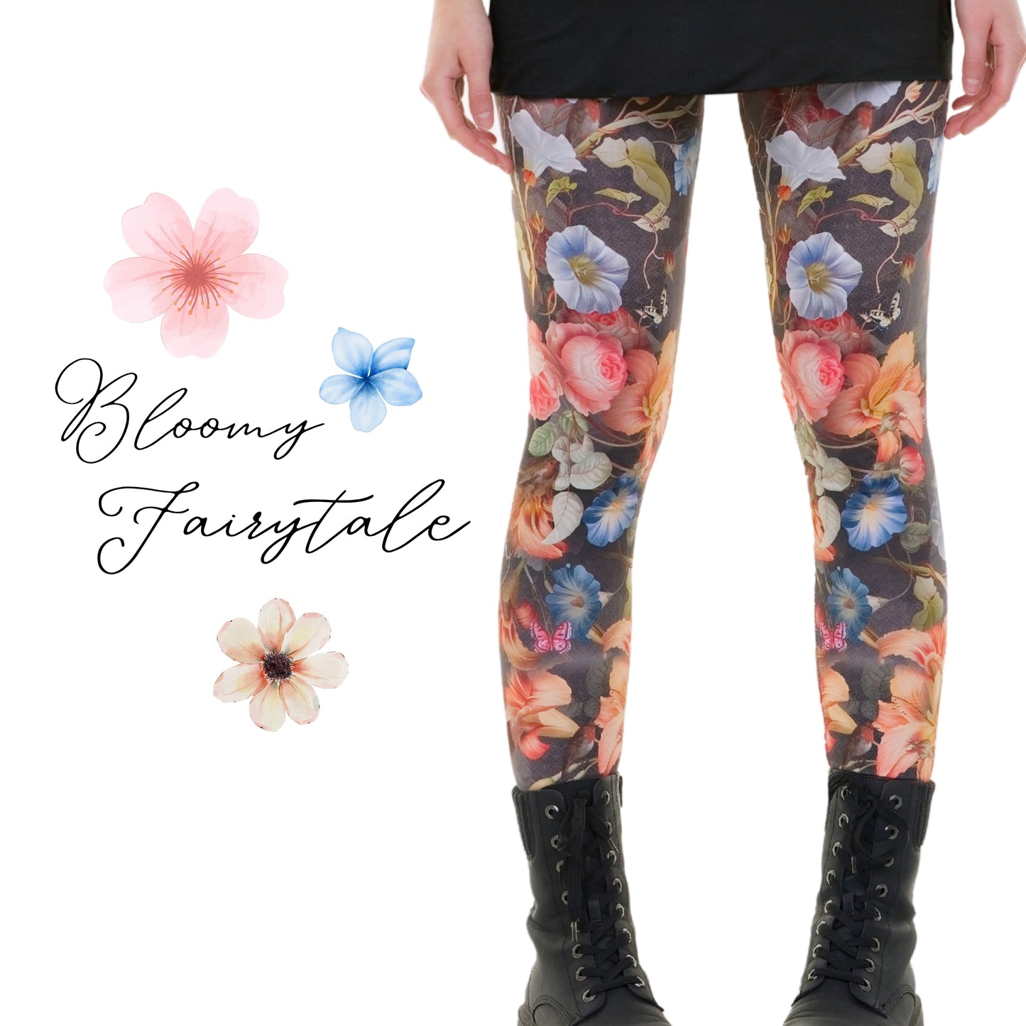 Bloomy Fairytale Leggings & Shortdress Kombi Angebot