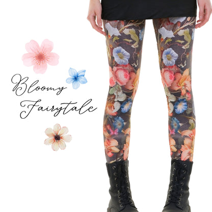 Bloomy Fairytale Leggings & Shortdress Kombi Angebot