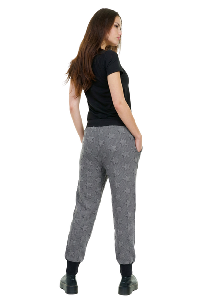 Sale Größe M Yoga Star grau Sterne (Waschmuster)