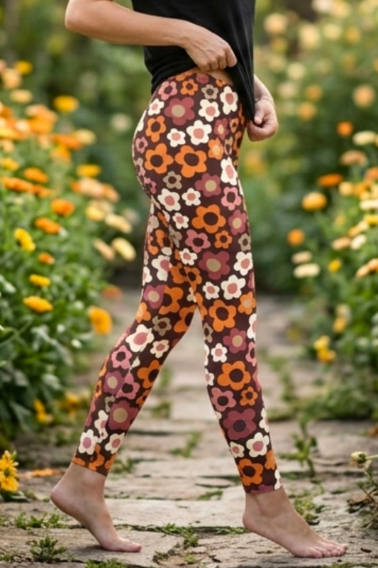 Cool Days Leggings Night Meadow