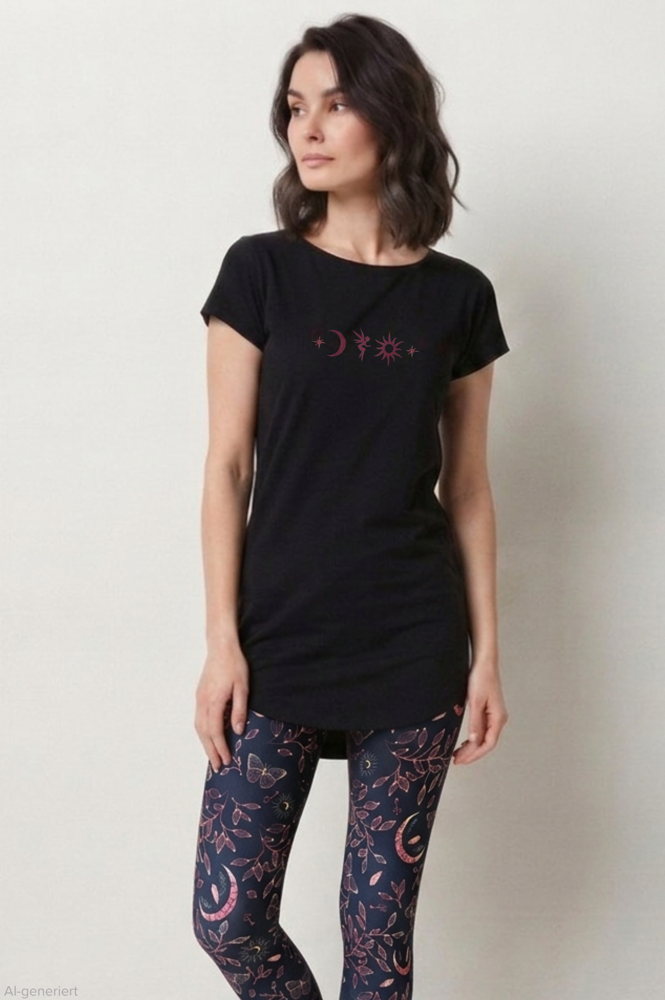 Offre combinée leggings et robe-tunique Night Element
