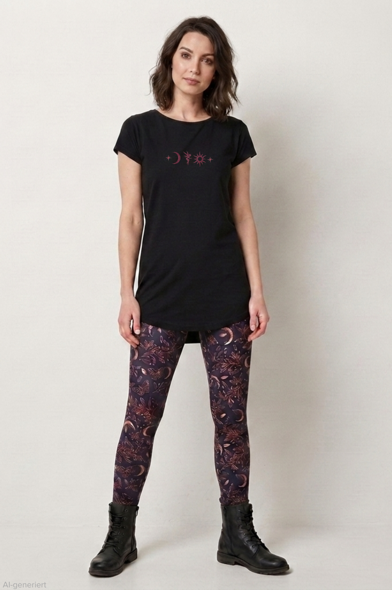 Offre combinée leggings et robe-tunique Night Element