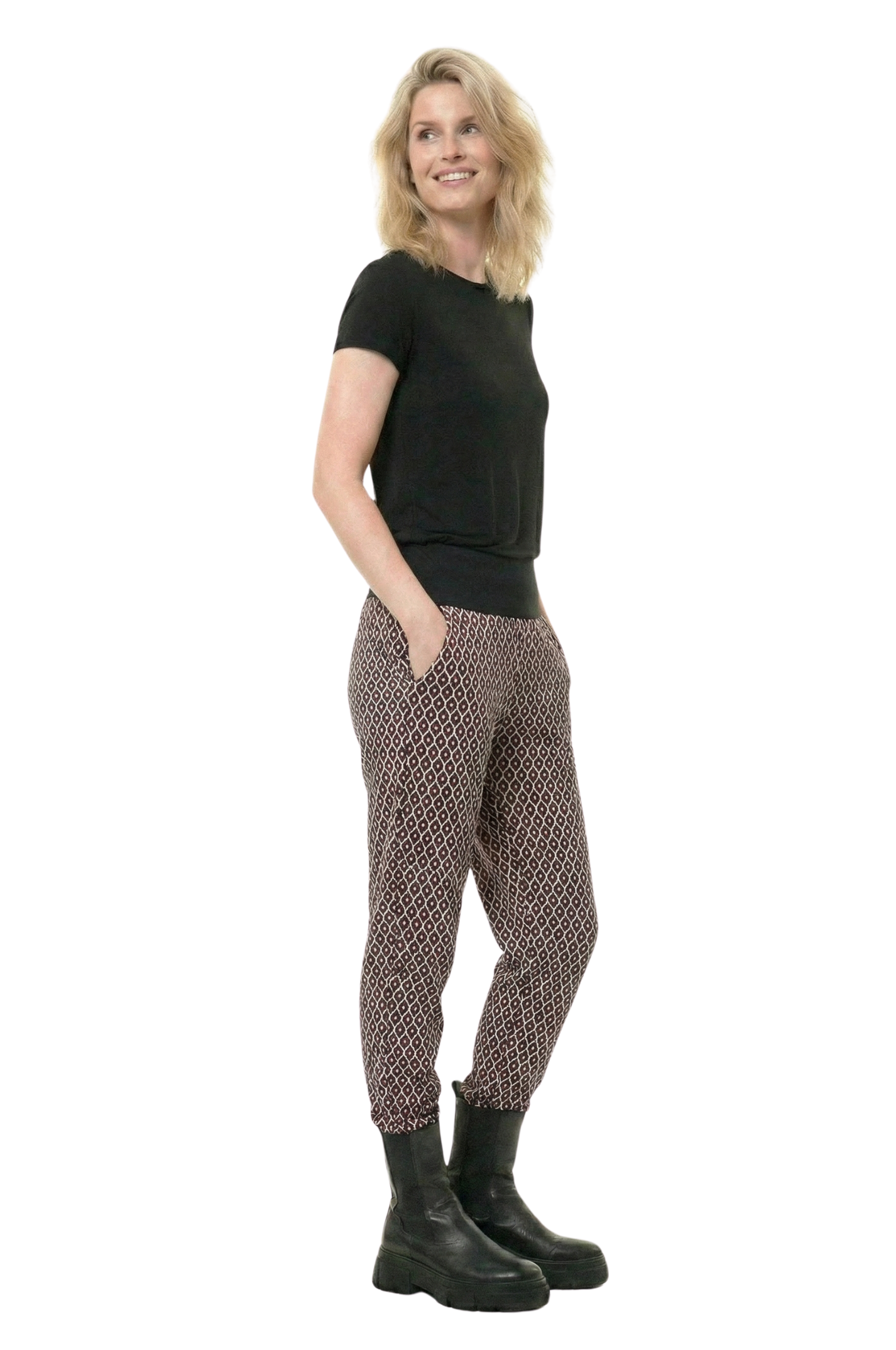 Yoga Star bordeaux Retro