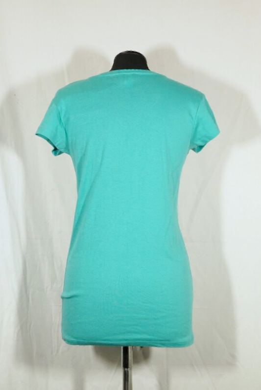 2. Hand Türkise T-shirt XL